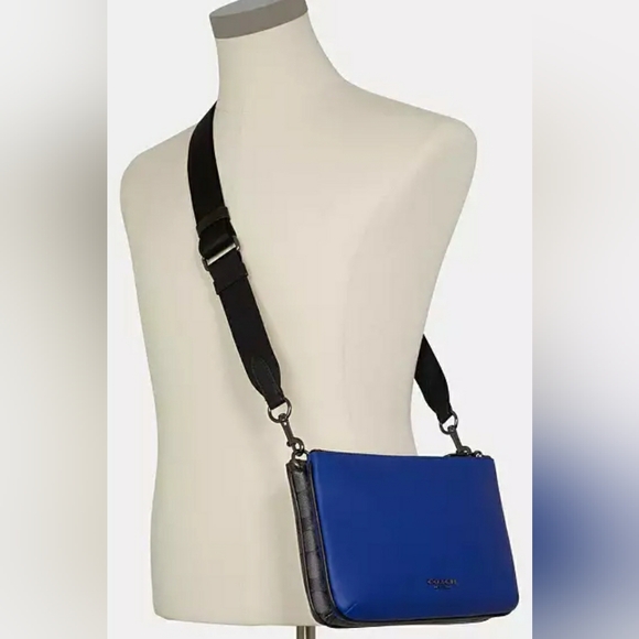 Everett Crossbody in Colorblock Signature Canvas - Picture 4 of 7